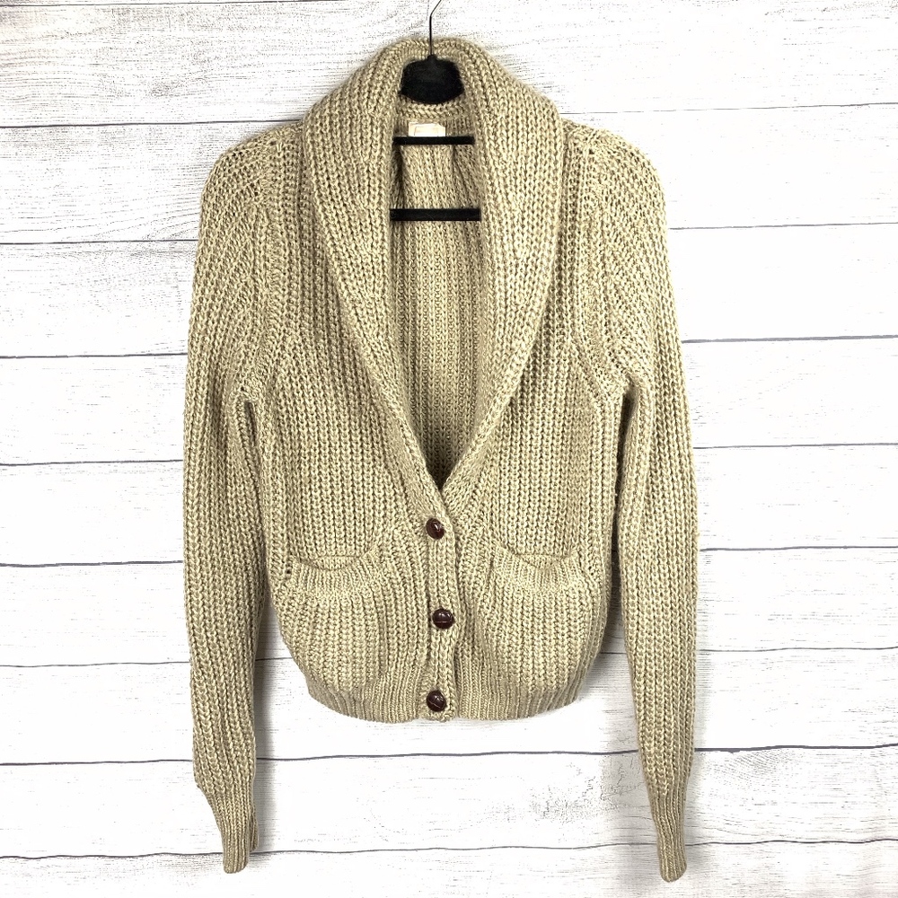 Mossimo Chunky Tan Knit Sweater